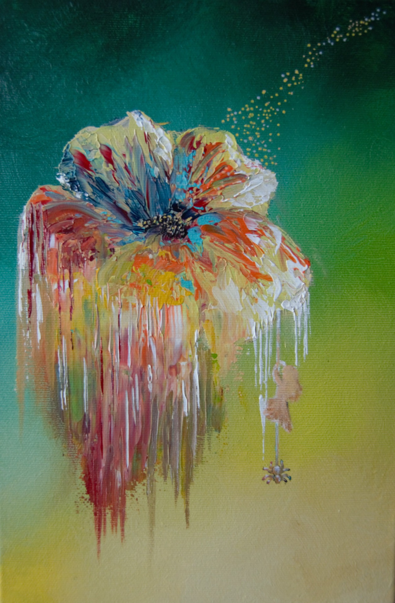 Zrod naděje, 20x30cm, akryl